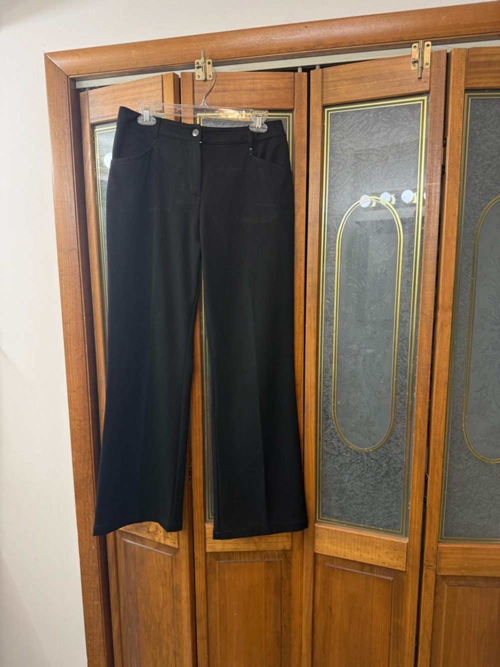 Black Wide-Leg Women's Pants from LAFAYETTE 148 EUC